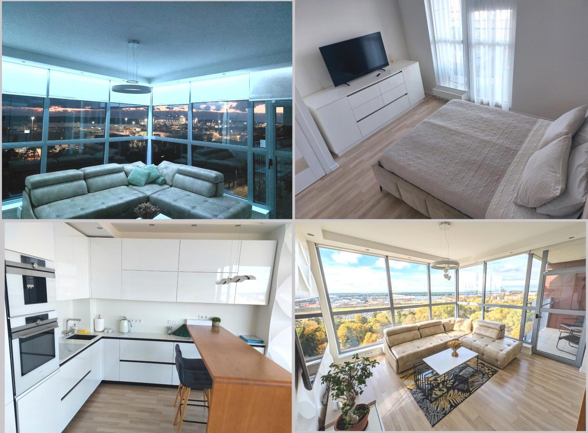 White Dune Apartment - Self Check-In Klaipėda Esterno foto